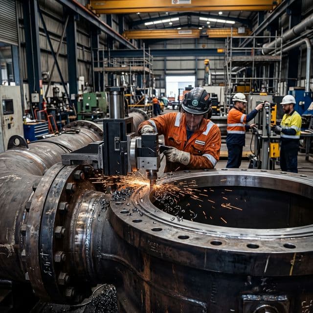 The Power of In-Situ Machining for Pump Casing Rehabilitation