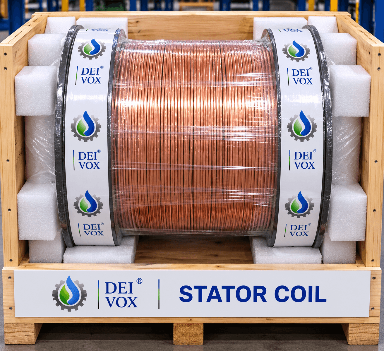 Packaged DEI VOX stator coil spare part