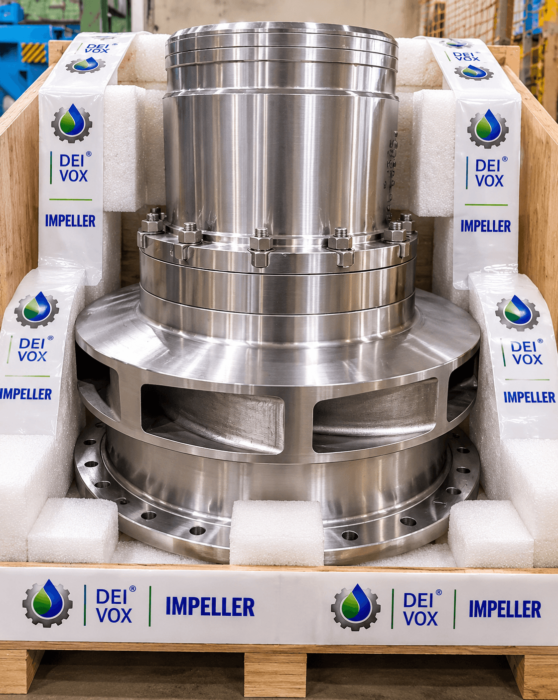 DEI VOX packaged boiler circulation pump impeller